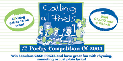 Calling All Poets - Poetry Competition of 2004