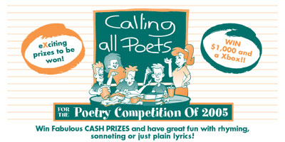 Calling All Poets - Poetry Competition of 2005