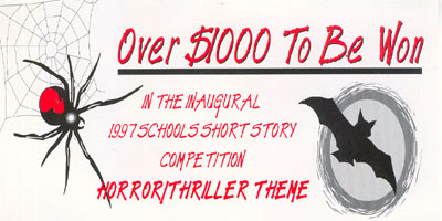 Shades of Darkness - Inaugural 1997 Schools Short Story Competition - Horror/Thriller Theme