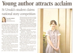Young Author Attracts Acclaim