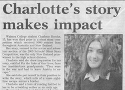 Charlotte’s Story Makes Impact