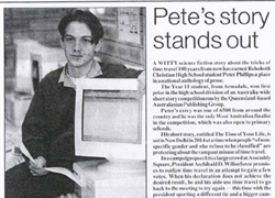 Pete’s Story Stands Out