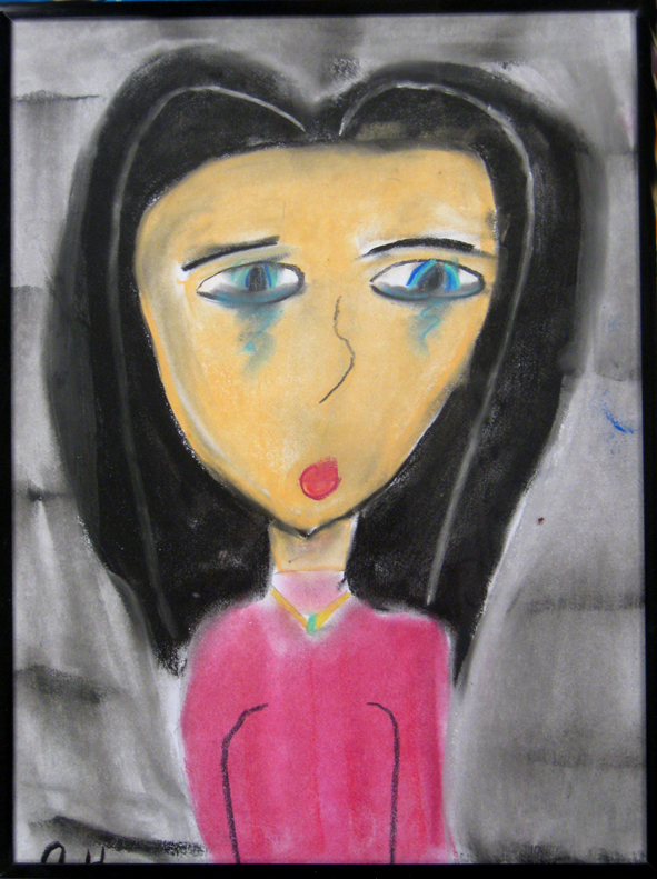 Self Portrait In Pastels