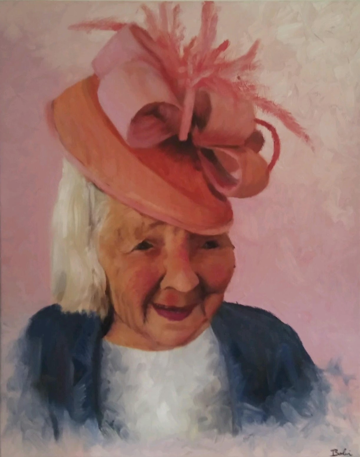 My Late Nanna Vera (oil Paint)