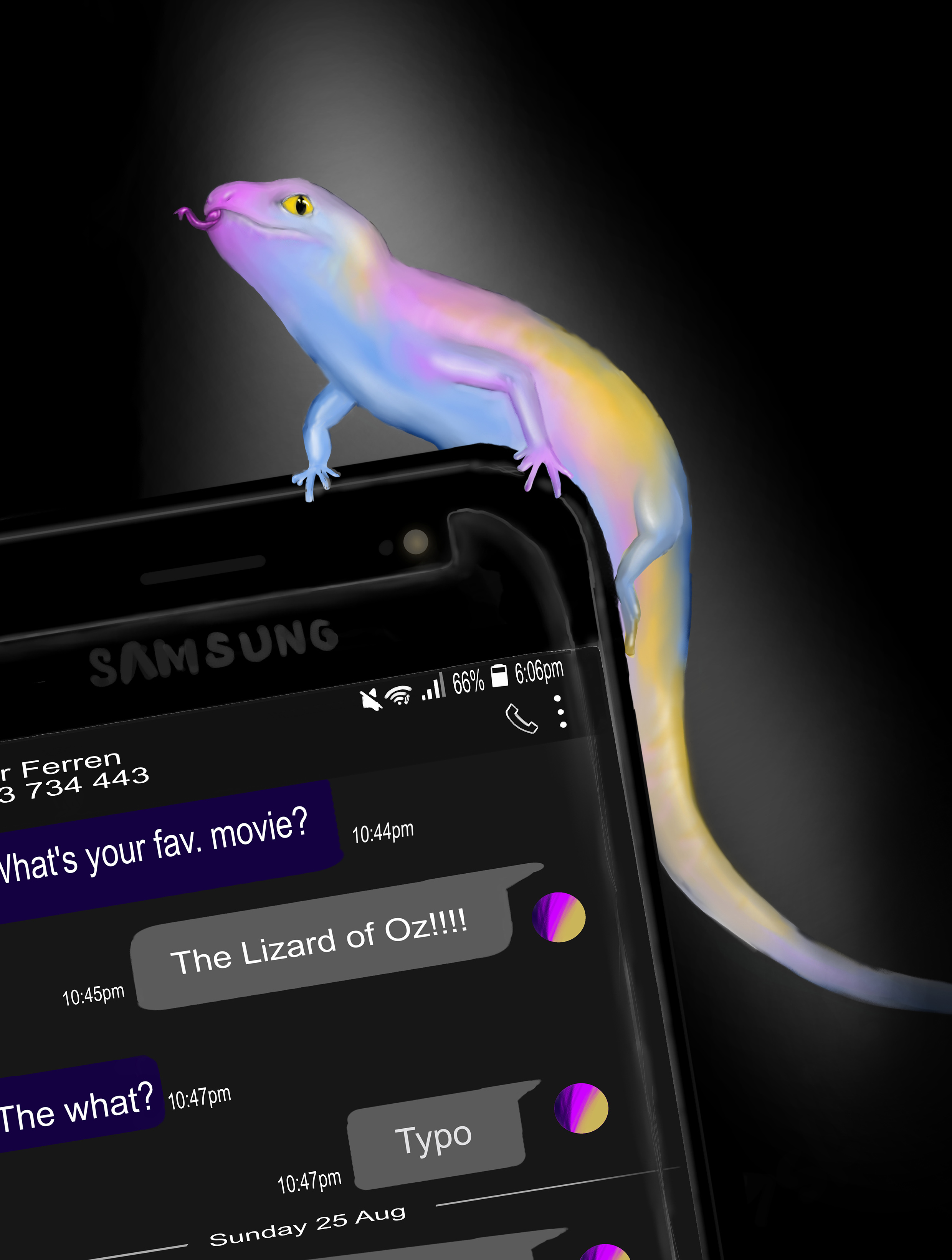 A Lizard Of Technology